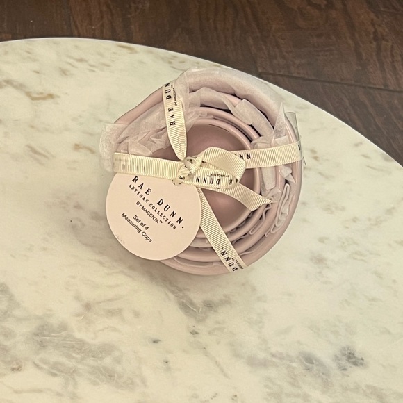 π Rae Dunn light pink measuring cups; set of 4; NWT - Picture 3 of 4